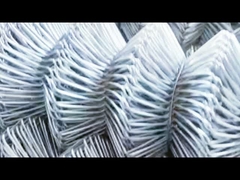 Electric Galvanized Chain Link Fence 3mm Diamond Steel Iron Wire Mesh