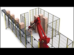 Industrial Steel Metal Wire Mesh Fencing Robot Pengelasan Pengelasan Keamanan 1.8M