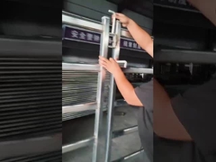 Galvanized Powder Coated Wire Mesh Fencing 8FT Expanded Mesh Fence untuk Prosion