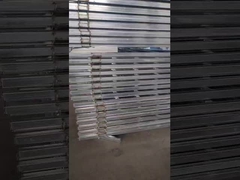 Airproof Metal Wire Mesh Pagar 2mm Aluminium Panel perforated