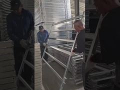 5FT Dekoratif Outdoor Metal Screen Panel Waterproof Disesuaikan