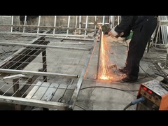 Pagar Wire Mesh Pengelompokan Segitiga Eropa 1,8m Pagar BRC Mesh