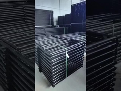 Blue Color Luxury Kennel Bangunan Dog Run Dog Kennels Komersial Kennel Boarding