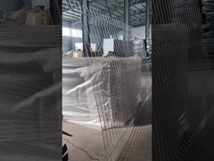 3mm Galvanized Clear View Steel Fencing Anti Climb Penjara keamanan pagar