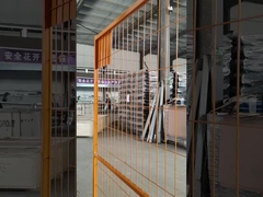 Keamanan Hijau PVC Temporary Fencing Outdoor Galvanized Security Fence