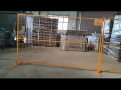 50mm*100mm Temporary Fence Weld Fasilitas Arsitektur Urban Kanada