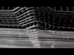 High Speed Galvanized Curve Security 358 Pagar Pvc Anti-Climbing Pagar Dengan Spike