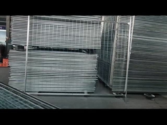 32mm Frame Tube 2.1*2.4M Panel Pagar Sementara Untuk Jalan Raya