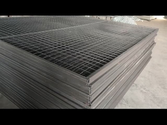 UV Terlindungi Welded Mesh Australia Temporary Fence Konstruksi Dengan Frame 32mm