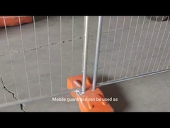 Silver White Mesh Temporary Fence Pertanian Australia