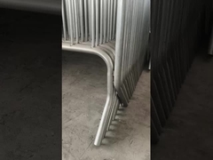 Penghalang Pengendalian Kerumunan Portable Untuk Pagar Baja Konser Vocal