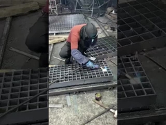 5mm Hot Dip Galvanized Steel Grating Welded Drainage Steel Grating