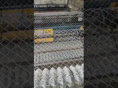 15M Chain Link Wire Mesh Pagar Hot Dip Galvanized Diamond Roll