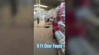 Pagar Rusa Kuat Wire Mesh Galvanis Tinggi 8 Ft