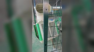Pagar Keamanan 3D Berbentuk V. Pagar Taman Tahan Lama