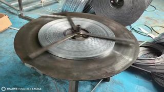 Kawat Silet Keamanan Tinggi 450mm Kumparan Pembungkus Datar