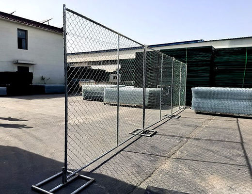 6x10ft Removable Perak Putih Chain Link Temporary Pagar