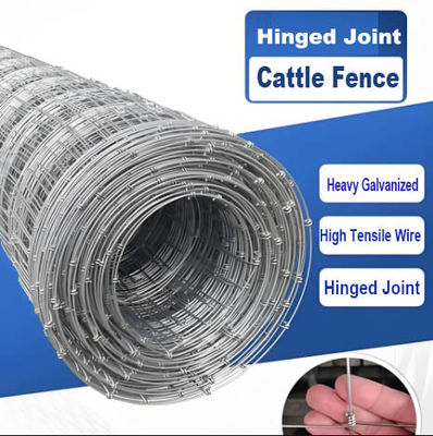 100M Length Corrosion Resistant Easily Assembled Steel Iron Cattle Farm Grille Netting for Farming Livestock Cattle