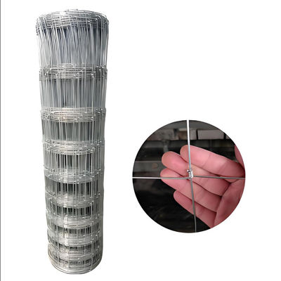 2.0MM High Tensile Strength Galvanized Wire Farm Cattle Fence For Vegetables Garden Netting Surface Treatment