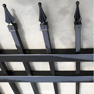 Peninggalan baja tabung kelas komersial keamanan tinggi Peninggalan properti anti pencurian