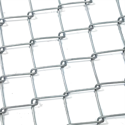 10 Gauge Hot Dip Galvanized Chain Link Fence untuk keamanan pertanian dan lapangan