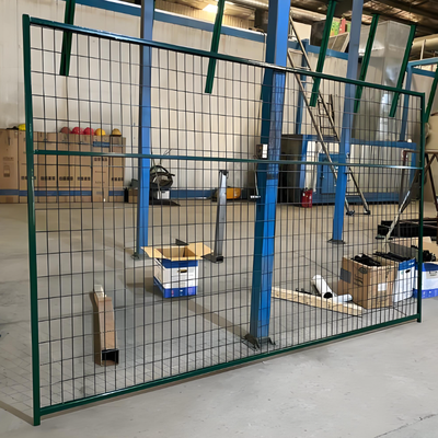 2.0m High Heavy Duty Low Carbon Steel Hot Dip Zinc Coated Galvanized Welded Wire Mesh Fence Panel