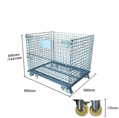 Kandang Penyimpanan Wire Mesh Dilas 50x100mm Pembukaan Mesh 50x50mm Aperture 5.0mm Ukuran Grid